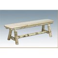 Montana Woodworks Montana Woodworks MWPSB6 Six Foot Long Plank Style Bench MWPSB6